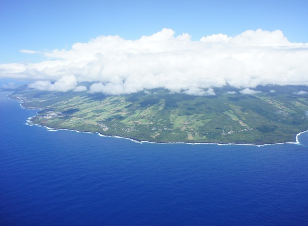 La Réunion vue du ciel - Photo CE La Réunion vue du ciel - Photo CE