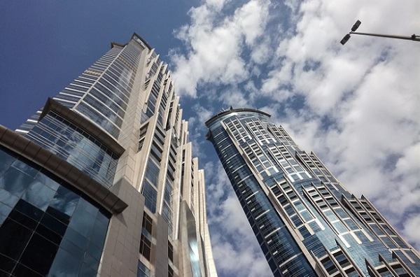 Le Marriott Marquis est actuellement le 2e hôtel le plus haut du monde - Crédit photo : RP