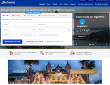 Le site d'eDreams - DR Le site d'eDreams - DR