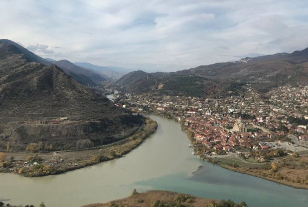 Mtskheta, capitale spirituelle de la Géorgie, classée au patrimoine mondial de l'Unesco et située à 20km de Tbilissi © PG TM