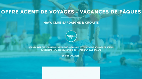 Naya Club : une offre spéciale pour les agents de voyages