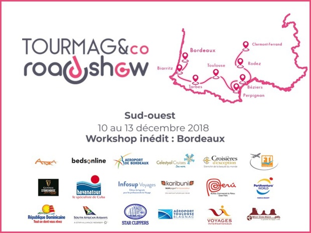 La 13e édition du TourMaG&Co RoadShow prend la route des villes du Sud-Ouest de la France.