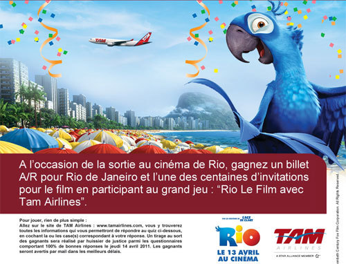 TAM Airlines : grand jeu concours pour les agents de voyages