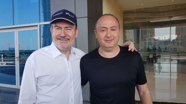 Laurent Magnin et Laurent Abitbol au congrès Selectour à Dubaï - Crédit photo : CE Laurent Magnin et Laurent Abitbol au congrès Selectour à Dubaï - Crédit photo : CE