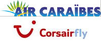 Air Caraïbes et Corsairfly en code share sur Saint-Martin
