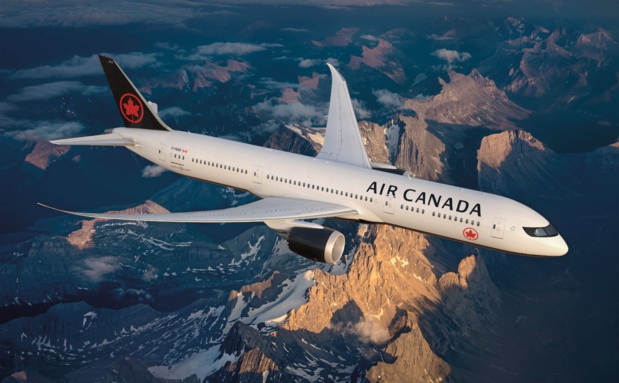 Air Canada poursuit son programme de renforcement de sa flotte long-courrier, avec l’arrivée courant 2019 de deux nouveaux Boeing 787-Dreamliner - DR : Air Canada