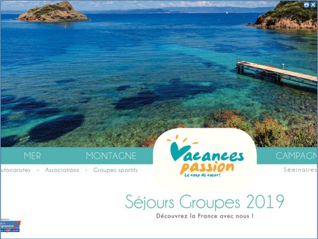 Vacances passion vient de dévoiler sa brochure groupes 2019, à l’attention des autocaristes, entreprises, groupes sportifs, associations et comités d’entreprise - DR : Vacances Passion