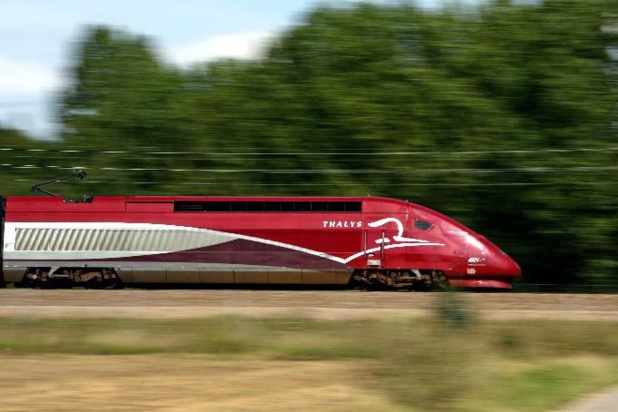 La compagnie projette à fin 2018 un trafic en hausse de plus de 5% sur tout son réseau - Photo Thalys