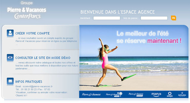 Pierre et Vacances lance son nouveau site B2B