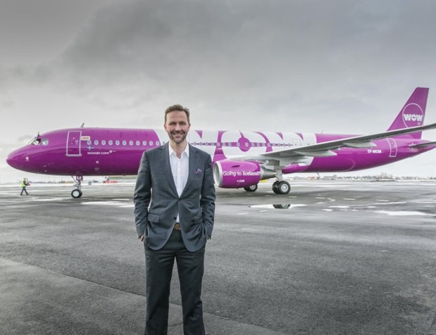 "C’est le jour le plus difficile de l’histoire de WOW air", a déclaré Skúli Mogensen, fondateur et P-DG de la compagnie, alors que 111 employés ont été licenciés - DR : WOW Air