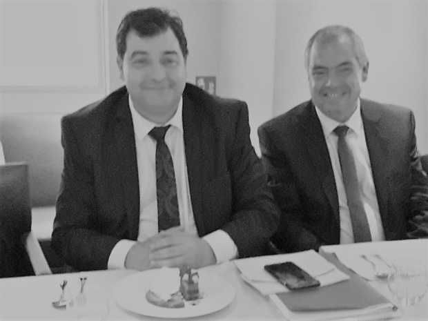 René Trabelsi, le nouveau Ministre du Tourisme de Tunisie et, à sa droite, Sami Gharbi, directeur de l’ONTT pour la France - DR : M.S. René Trabelsi, le nouveau Ministre du Tourisme de Tunisie et, à sa droite, Sami Gharbi, directeur de l’ONTT pour la France - DR : M.S.