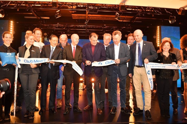 L'inauguration du Club Med les Arcs Panorama, l'un des plus grands resorts de montagne au monde, en présence de LI Jinzao, vice-ministre Chinois de la Culture et du Tourisme - Photo Club Med L'inauguration du Club Med les Arcs Panorama, l'un des plus grands resorts de montagne au monde, en présence de LI Jinzao, vice-ministre Chinois de la Culture et du Tourisme - Photo Club Med