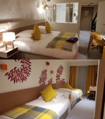 Chambre famille avec une chambre pour les parents et une pour deux enfants - Photo CE
