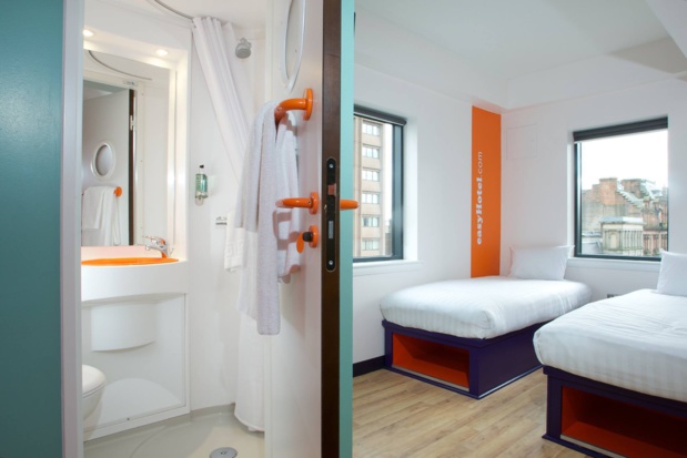 Chambre d'un hôtel easyHotel - DR Chambre d'un hôtel easyHotel - DR