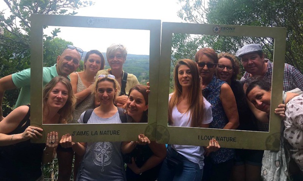 Les 8 agents de voyages accompagnés par l'équipe de Beachcomber Tours - DR : Beachcomber Tours Les 8 agents de voyages accompagnés par l'équipe de Beachcomber Tours - DR : Beachcomber Tours