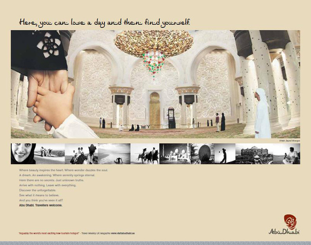 "Voyageurs Bienvenus" : Abu Dhabi lance sa nouvelle campagne pub "Voyageurs Bienvenus" : Abu Dhabi lance sa nouvelle campagne pub