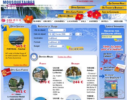 Mousquetaires Vacances : les ventes en ligne représentent 10% du chiffre d'affaires