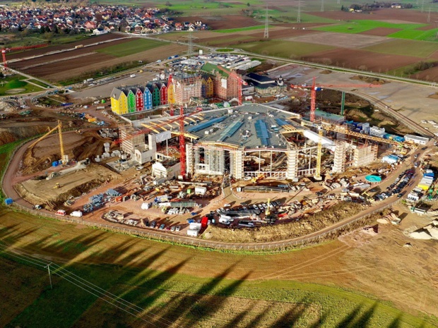 L'année 2018 a été marquée par d’importants investissements pour la construction du nouvel univers aquatique « Rulantica » prévu pour la fin de l'année 2019 - DR : Europa-Park L'année 2018 a été marquée par d’importants investissements pour la construction du nouvel univers aquatique « Rulantica » prévu pour la fin de l'année 2019 - DR : Europa-Park