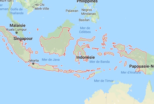 Vents et pluie : appel à vigilance dans l'archipel indonésien - DR
