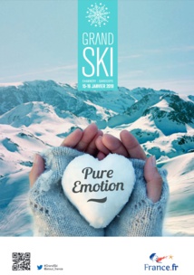 Affiche Grand Ski 2019 - DR : Atout France Affiche Grand Ski 2019 - DR : Atout France