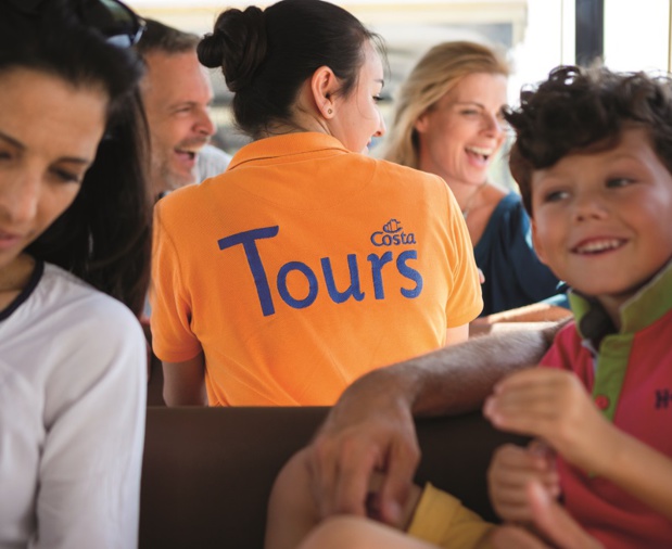 Les Adagio Tours ont disponibles à la réservation depuis 1er janvier 2019 lors des croisières en Méditerranée effectuées par le navire Costa Diadema - Photo Costa