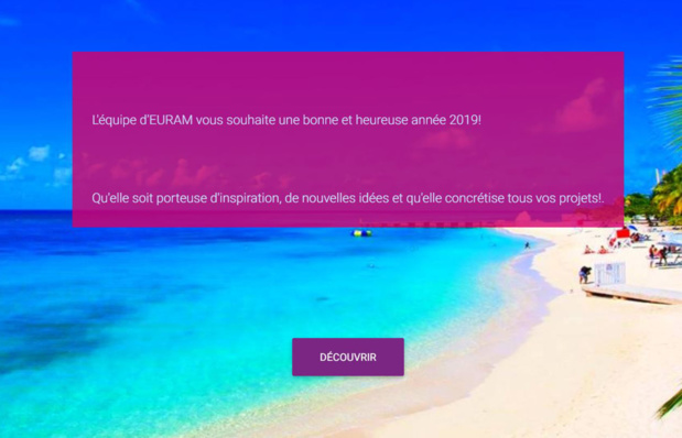 Message d'accueil apparaissant sur un devis et carnet de voyage digital planisto