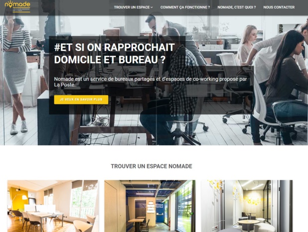 La plateforme lancée par La Poste et Bird Office - DR La plateforme lancée par La Poste et Bird Office - DR