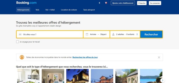 Le service client de Tourcoing de Booking.com, plateforme de réservations d’hôtels néerlandaise, doublera ses effectifs en 2019. Plus de 400 embauches sont prévues - DR : Capture d'écran Booking.com