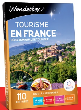 Ce coffret propose 110 activités et séjours de charme tous labellisés « Qualité Tourisme ». - DR
