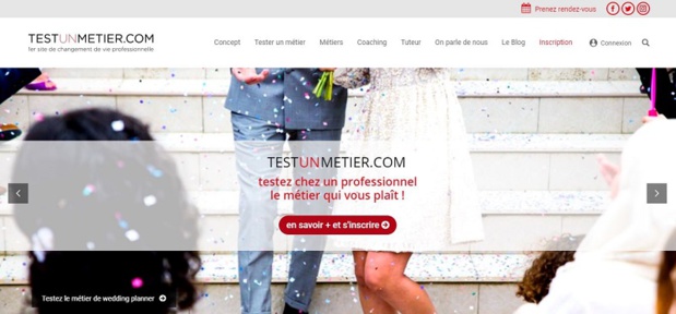 Le site TestUnMetier.com propose d'expérimenter concrètement le métier qui vous attirent, un moyen idéal pour savoir si vous êtes fait pour ça !  - TestUnMetier.com