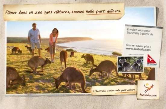 Tourism Australia s'affiche à nouveau dans le métro parisien