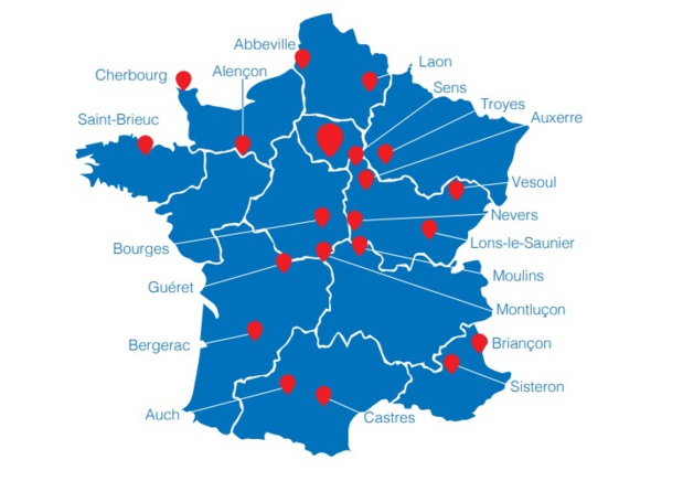 Voici les villes ciblées pour l’implantation de nouvelles agences Rent A Car - DR Voici les villes ciblées pour l’implantation de nouvelles agences Rent A Car - DR