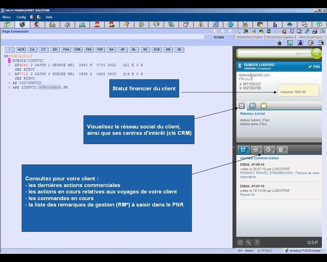 Amadeus/Gestour : vers une solution unique de la resa à la compta Amadeus/Gestour : vers une solution unique de la resa à la compta