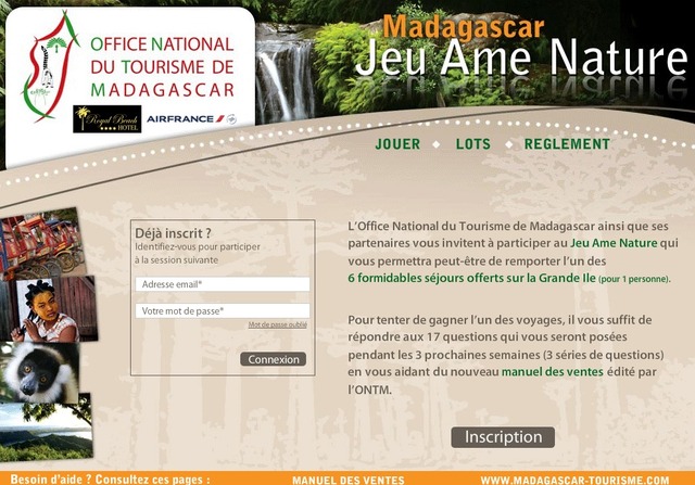 OT de Madagascar : 6 séjours à Nosy Be à gagner pour les agents de voyages OT de Madagascar : 6 séjours à Nosy Be à gagner pour les agents de voyages