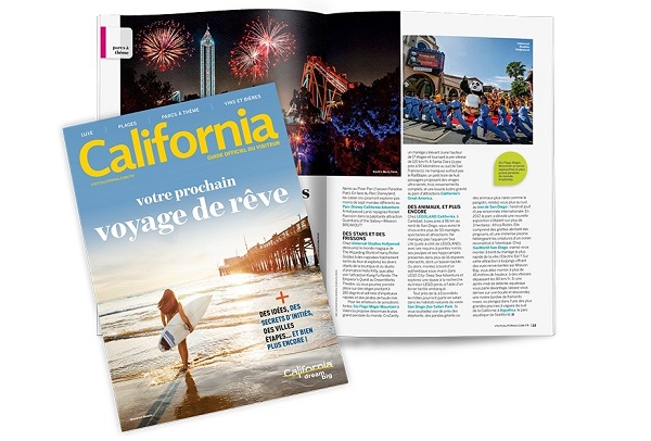 Visit California édite une nouvelle version de son guide du visiteur - Crédit photo : Visit California