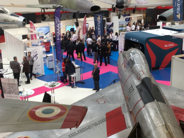 Le salon des Formations et Métiers aéronautiques s’est déroulé au Musée de l'Air et de l'Espace à Paris le Bourget, du 1 au 3 février 2019. - PG
