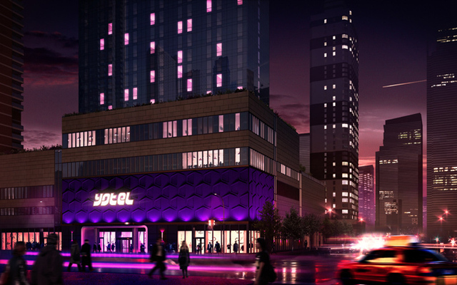 Le yotel New York est situé au croisement de West 42nd Street et de la 10e Avenue à Times Square - DR