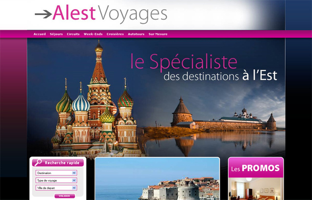 Alest Voyages : la nouvelle production Printemps-Été 2011 et Hiver 2012 en ligne