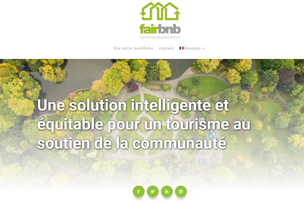 Fairbnb veut redistribuer 50% de ses commissions à des associations qui ont des actions locales - Crédit photo : Fairbnb