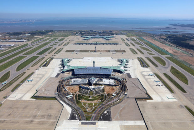 Le nouveau terminal 2 de Seoul Incheon, inauguré en 2018, est réservé aux membres de Skyteam, Korean Air et Air France en tête © Seoul Incheon
