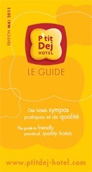 P’tit Dej HOTEL : le guide 2011 vient de paraître P’tit Dej HOTEL : le guide 2011 vient de paraître
