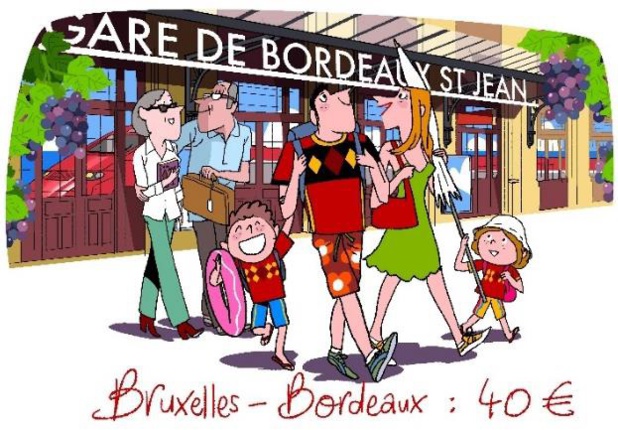 Thalys : ouverture des ventes de la ligne Bordeaux-Bruxelles