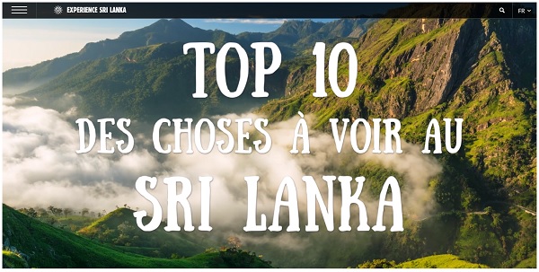 Le Sri Lanka se lance dans une campagne de séduction des voyageurs français - Crédit photo : Experience Sri Lanka