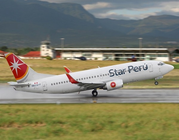 Star Peru est une compagnie aérienne péruvienne, basée à l’aéroport International Jorge Chavez à Lima - DR Star Peru est une compagnie aérienne péruvienne, basée à l’aéroport International Jorge Chavez à Lima - DR