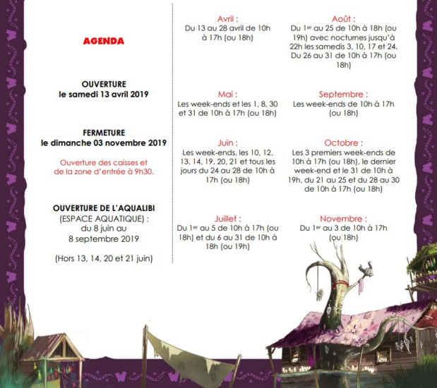 Walibi fêtera son 40e anniversaire le 13 avril 2019 Walibi fêtera son 40e anniversaire le 13 avril 2019