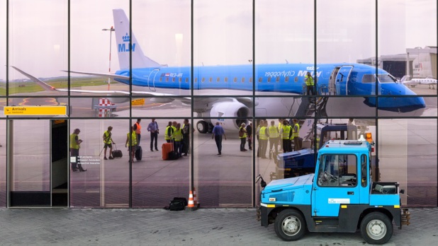 Cette opération est motivée par la protection des intérêts économiques néerlandais, en particulier de l'aéroport d'Amsterdam-Schiphol, le troisième d'Europe - DR : KLM