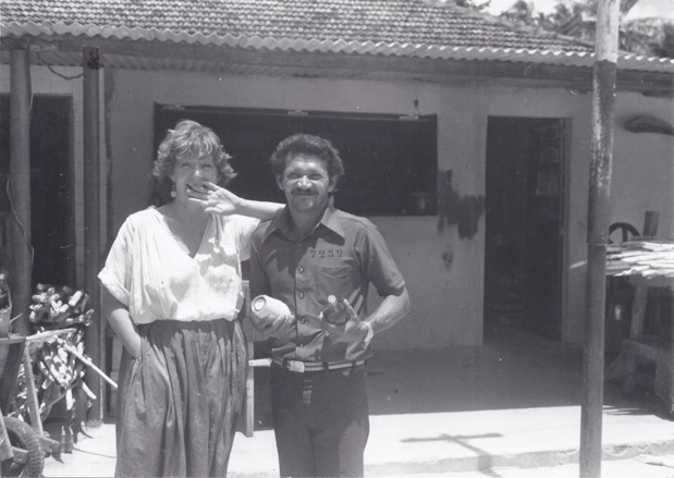 A la fin des années 60, Michèle Sani sillonne la Tunisie, au volant de sa 4L. Une expérience qui lui permettra de décrocher son premier job chez Tunisie Contact - DR : M.S.