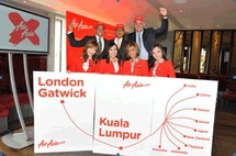 Londres : AirAsia X installe une nouvelle base à Gatwick