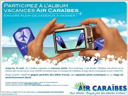 Buzz : Air Caraïbes lance un concours photo
