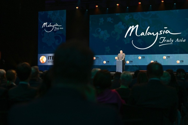 Discours lors de la cérémonie d'ouverture de l'ITB Berlin, qui s'est tenu du 5 au 10 mars © DR ITB Discours lors de la cérémonie d'ouverture de l'ITB Berlin, qui s'est tenu du 5 au 10 mars © DR ITB